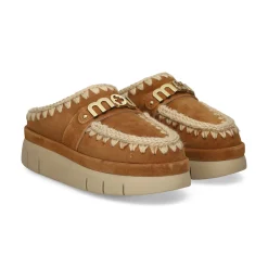 MOU Zuecos de Mujer Bounce welt clog suede COG