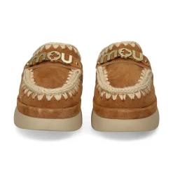 MOU Zuecos de Mujer Bounce welt clog suede COG
