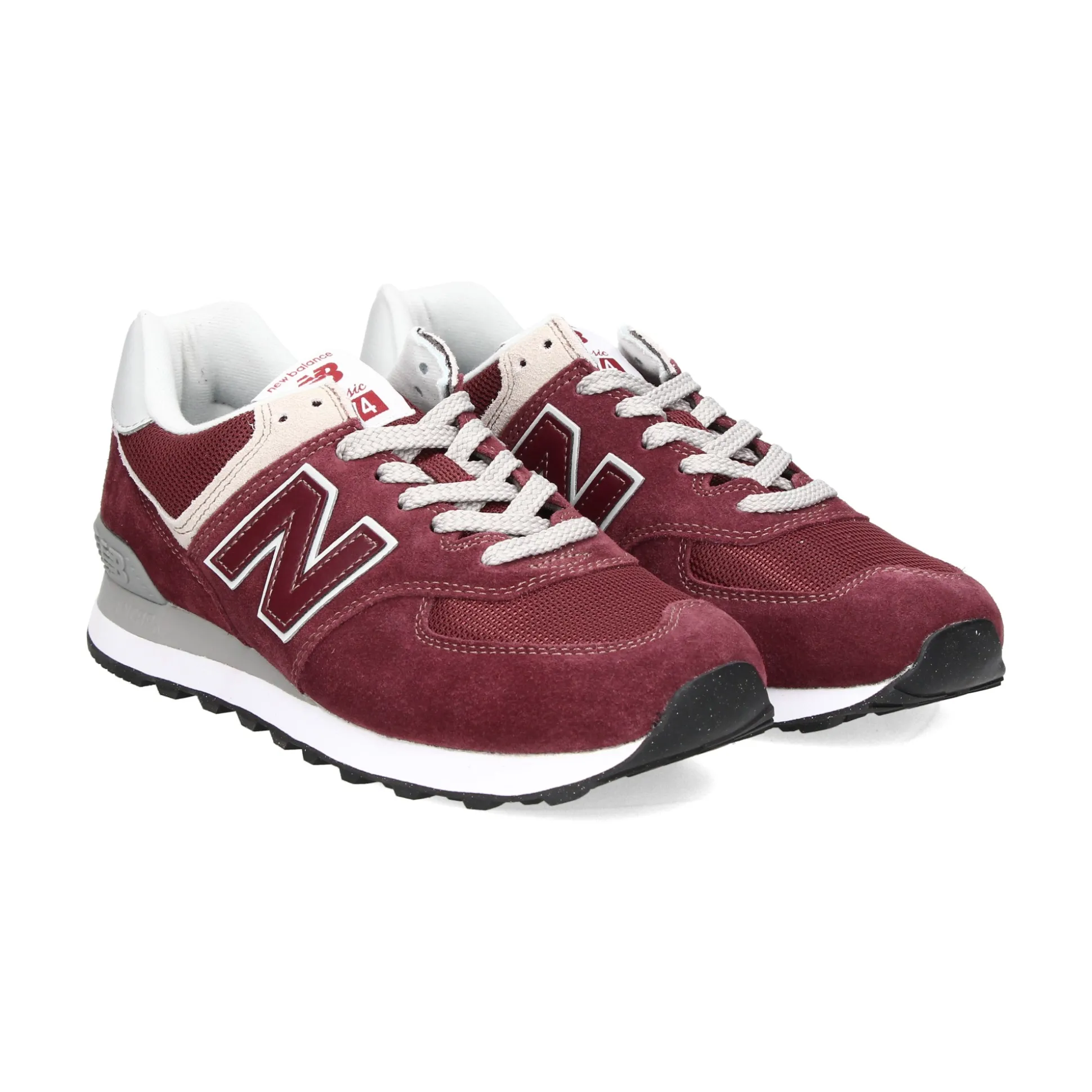 NEW BALANCE Zapatillas de Hombre ML574 EVM BURGUNDY