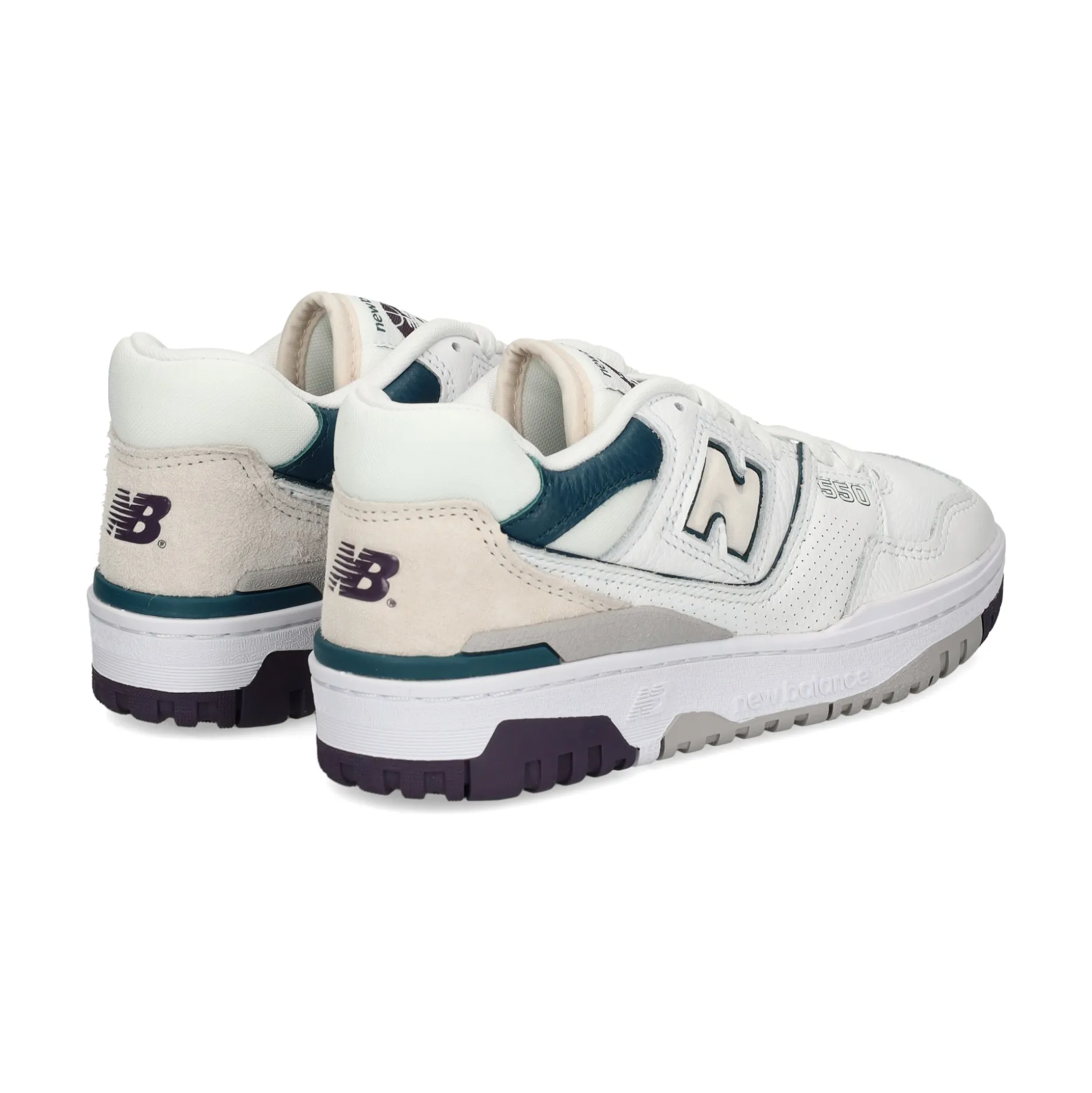 NEW BALANCE Zapatillas de Mujer BB550 WCB WHITE