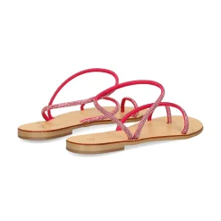 NICOLAS LAINAS Sandalias planas de Mujer 63-TC ROSA