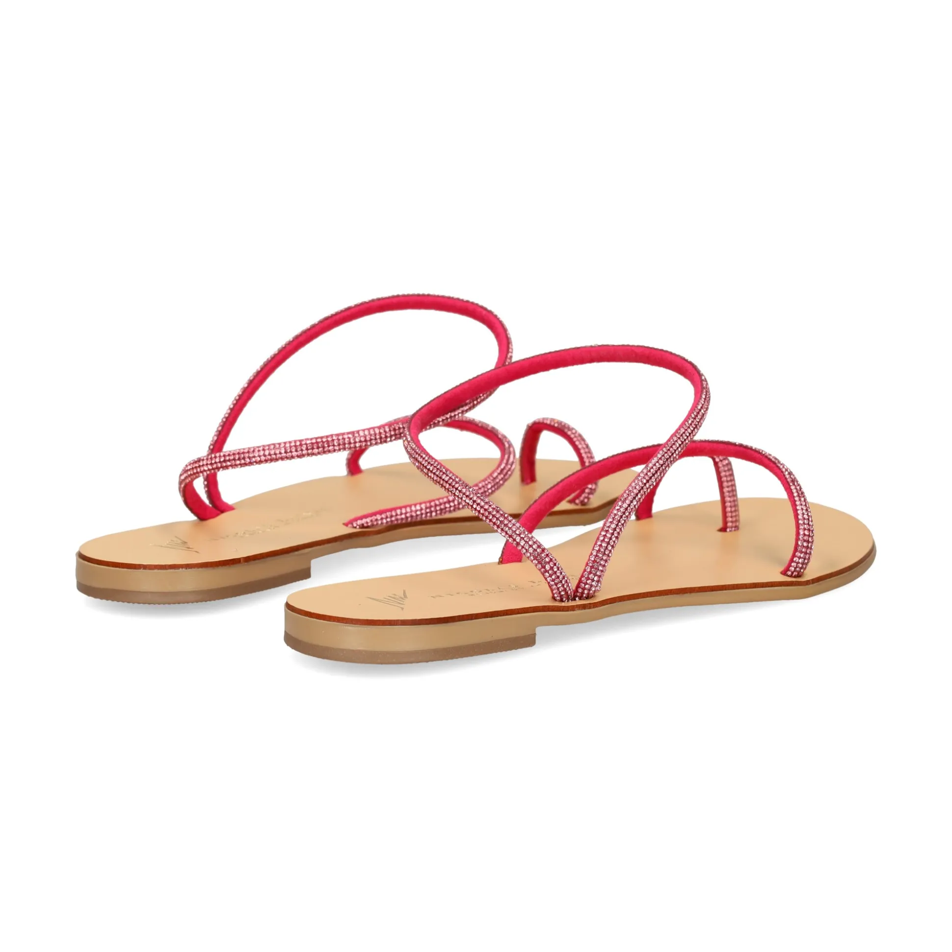 NICOLAS LAINAS Sandalias planas de Mujer 63-TC ROSA