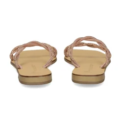 NICOLAS LAINAS Sandalias planas de Mujer Q43-TC COBRE