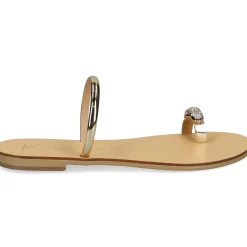 NICOLAS LAINAS Sandalias planas de Mujer 243-T ORO