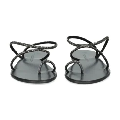 NICOLAS LAINAS Sandalias planas de Mujer 63-TCM GRAFITO