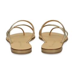 NICOLAS LAINAS Sandalias planas de Mujer 27-T ORO