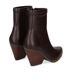 NOA HARMON Botines con tacón de Mujer 008072 MARRON OSCURO