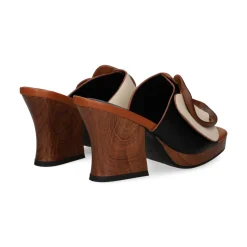 NOA HARMON Sandalias con plataforma de Mujer 009662-0M10 MULTI BEIGE