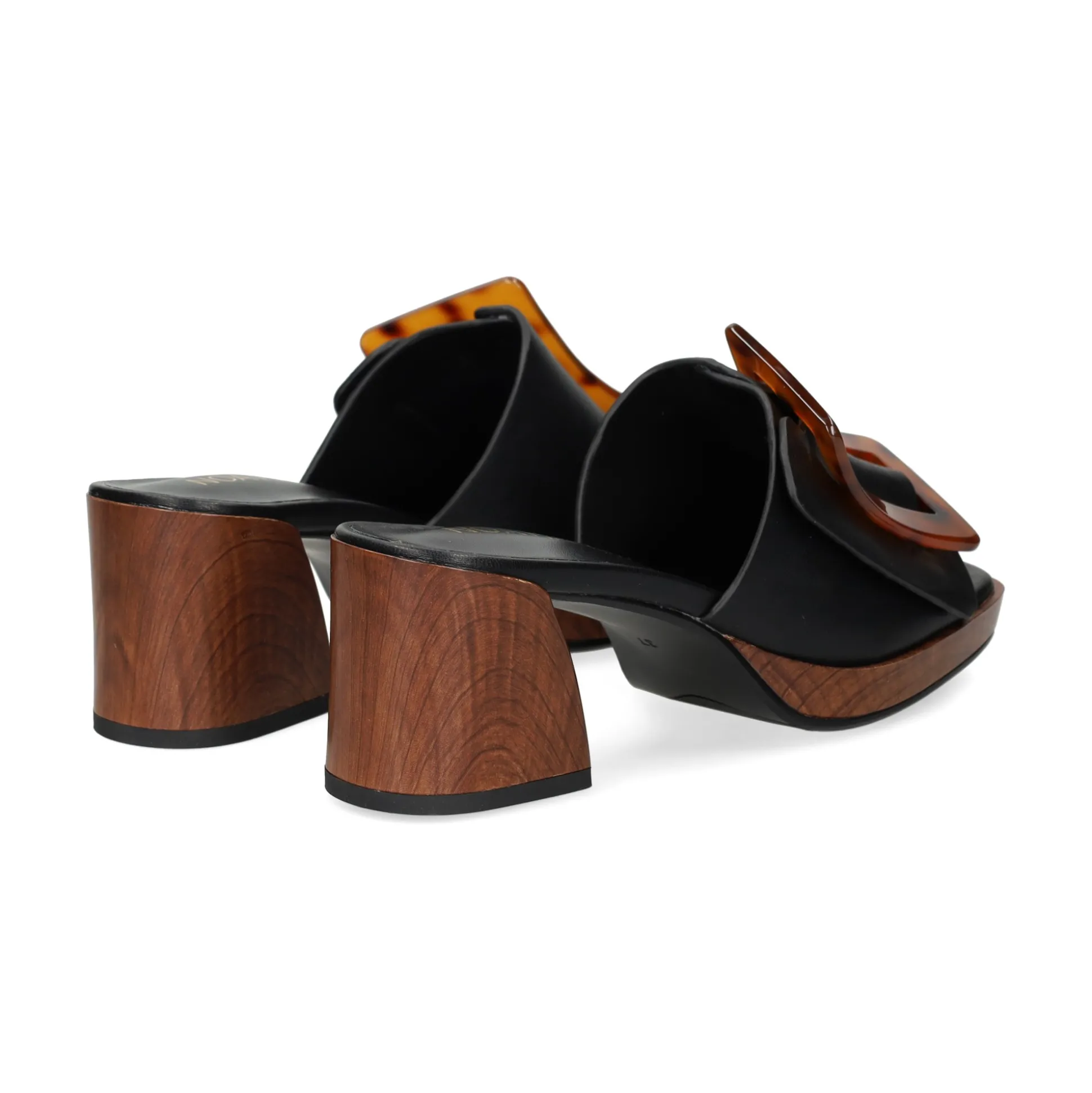 NOA HARMON Sandalias con plataforma de Mujer 009236-0006 NEGRO