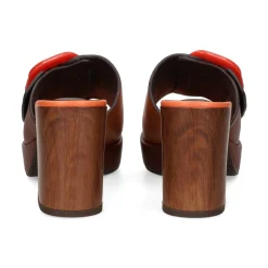 NOA HARMON Sandalias con plataforma de Mujer 009677-0M07 MULTI CUERO