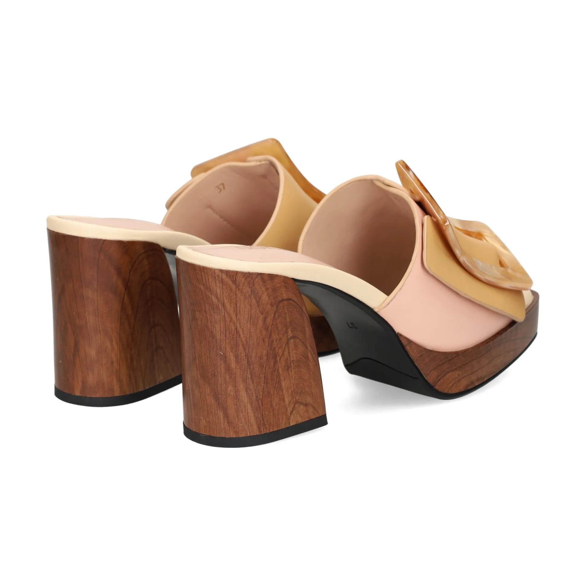 NOA HARMON Sandalias con plataforma de Mujer 009235-0M07 MULTI CUERO