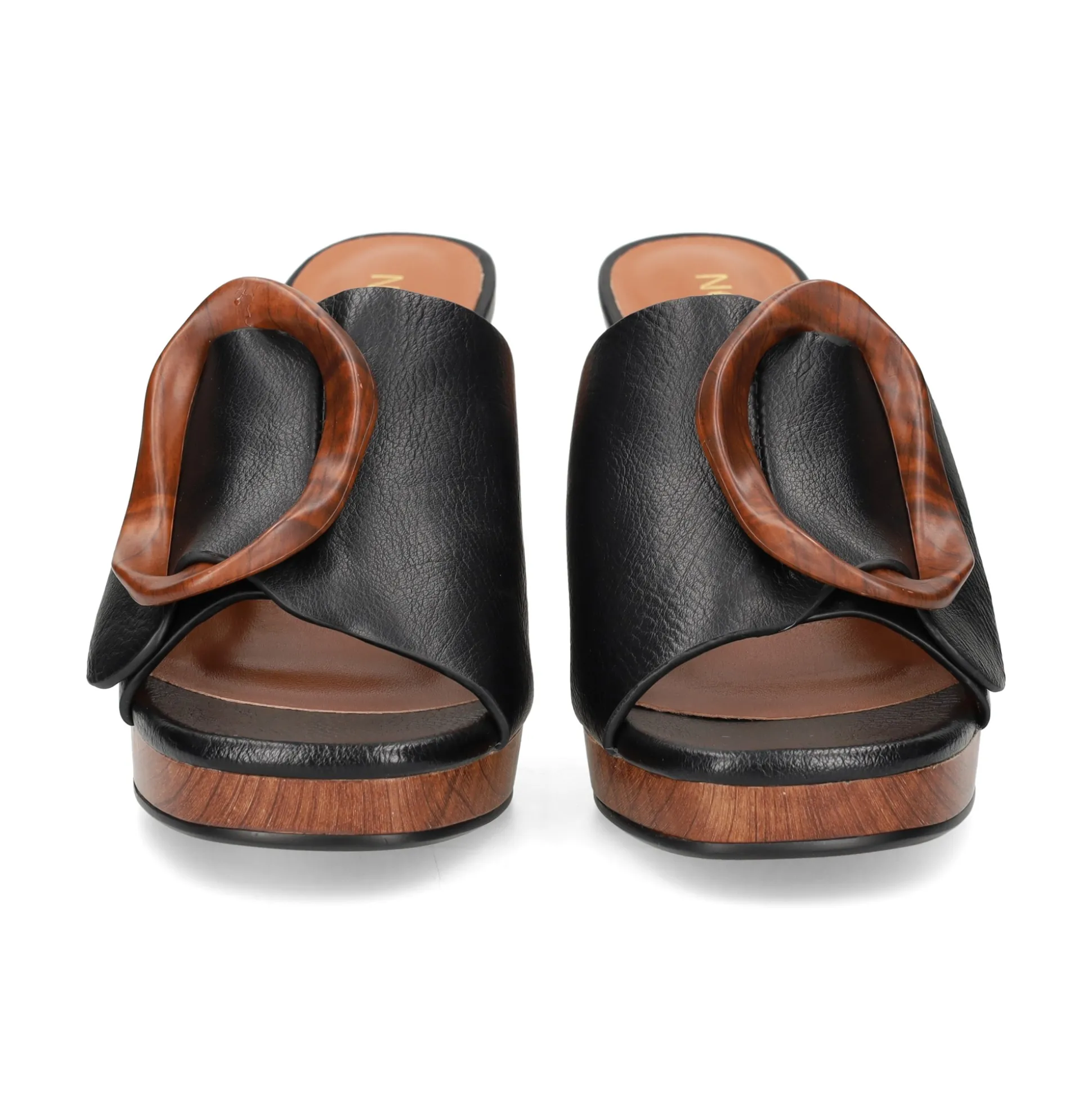 NOA HARMON Sandalias con plataforma de Mujer 009662-0006 NEGRO