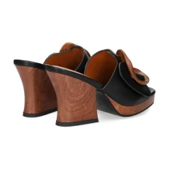 NOA HARMON Sandalias con plataforma de Mujer 009662-0006 NEGRO