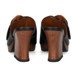 NOA HARMON Sandalias con plataforma de Mujer 009662-0006 NEGRO