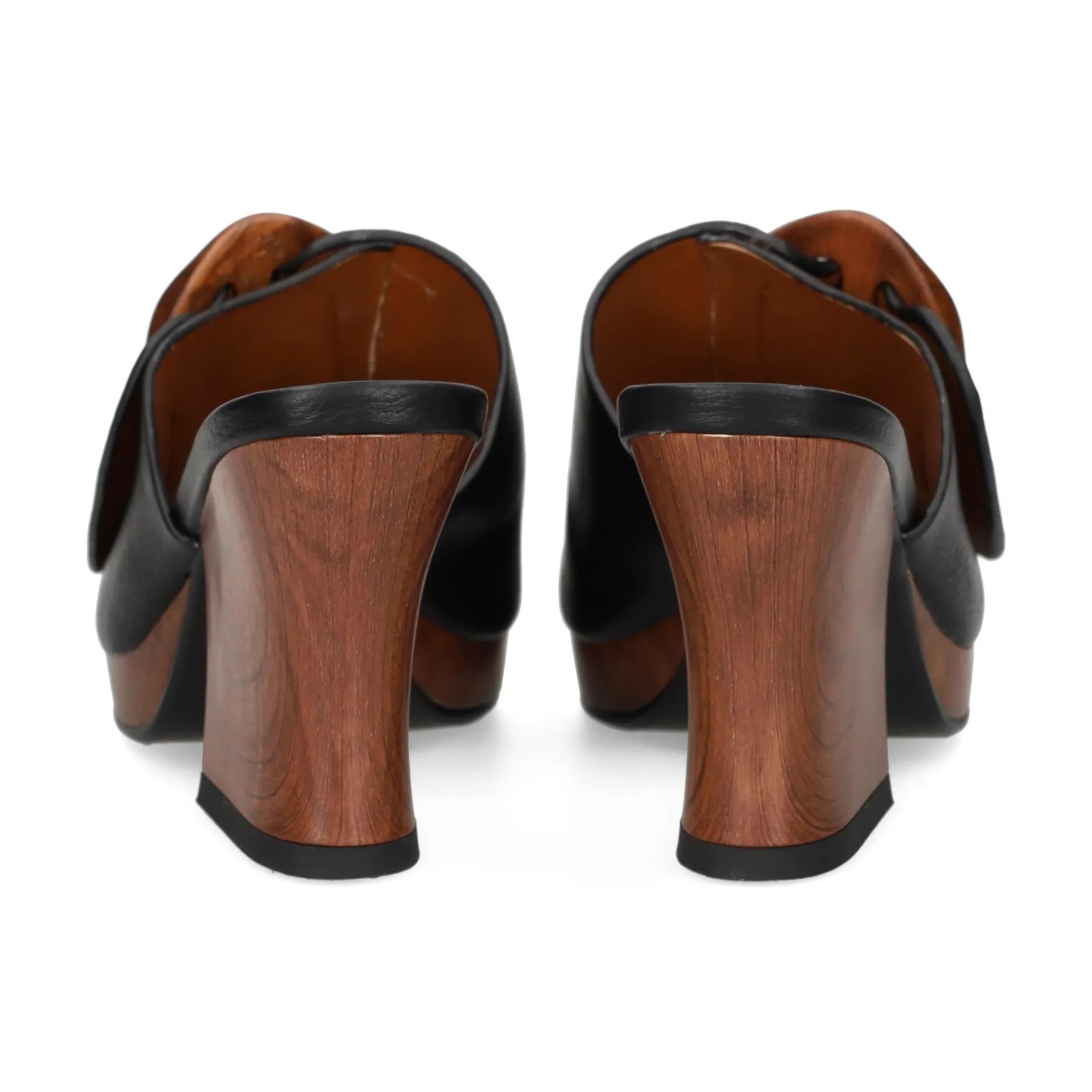 NOA HARMON Sandalias con plataforma de Mujer 009662-0006 NEGRO