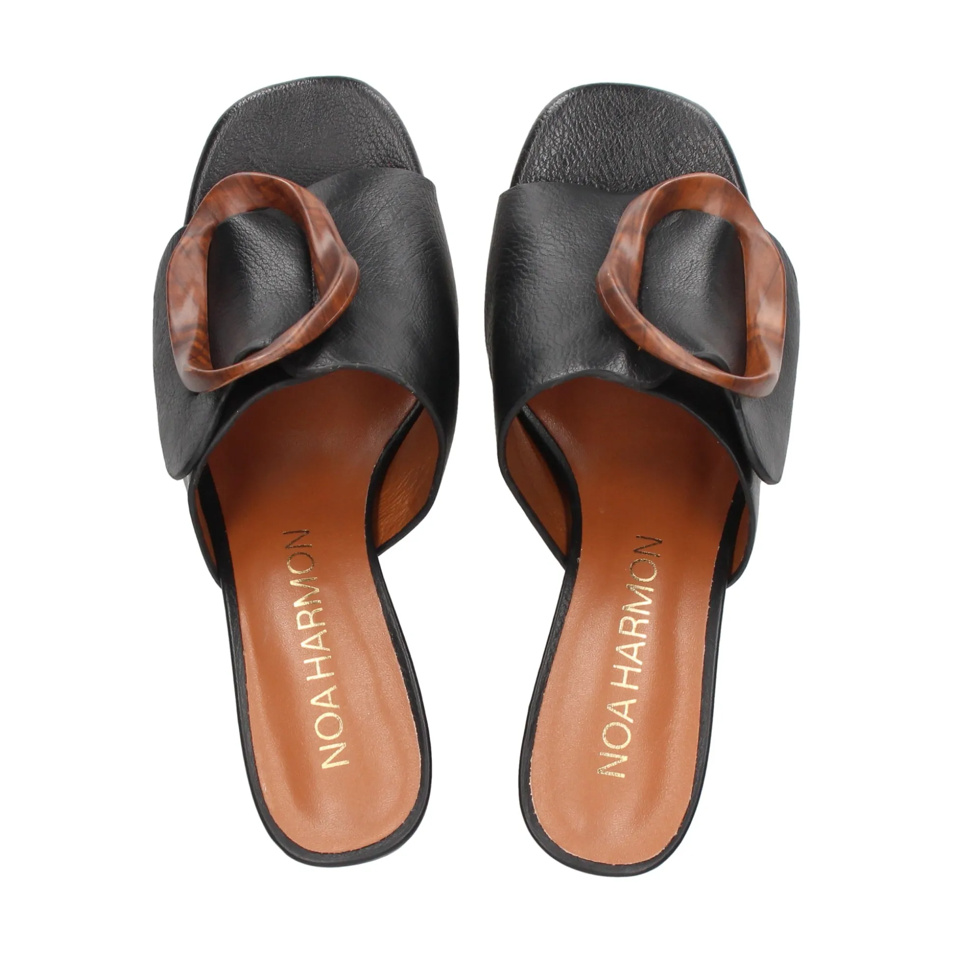 NOA HARMON Sandalias con plataforma de Mujer 009662-0006 NEGRO