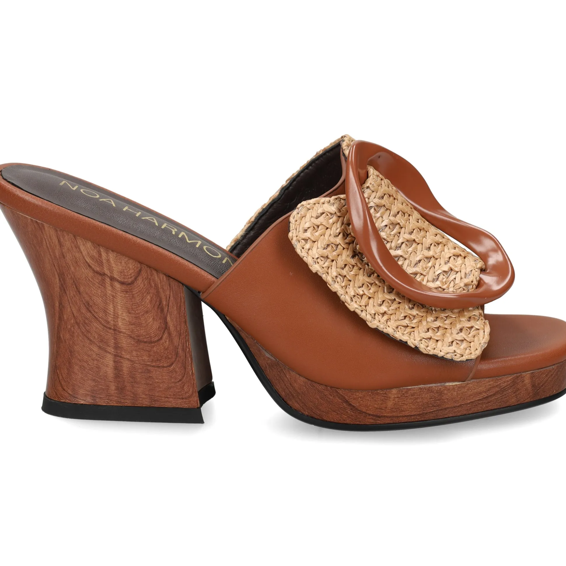 NOA HARMON Sandalias con plataforma de Mujer 009660-0007 CUERO