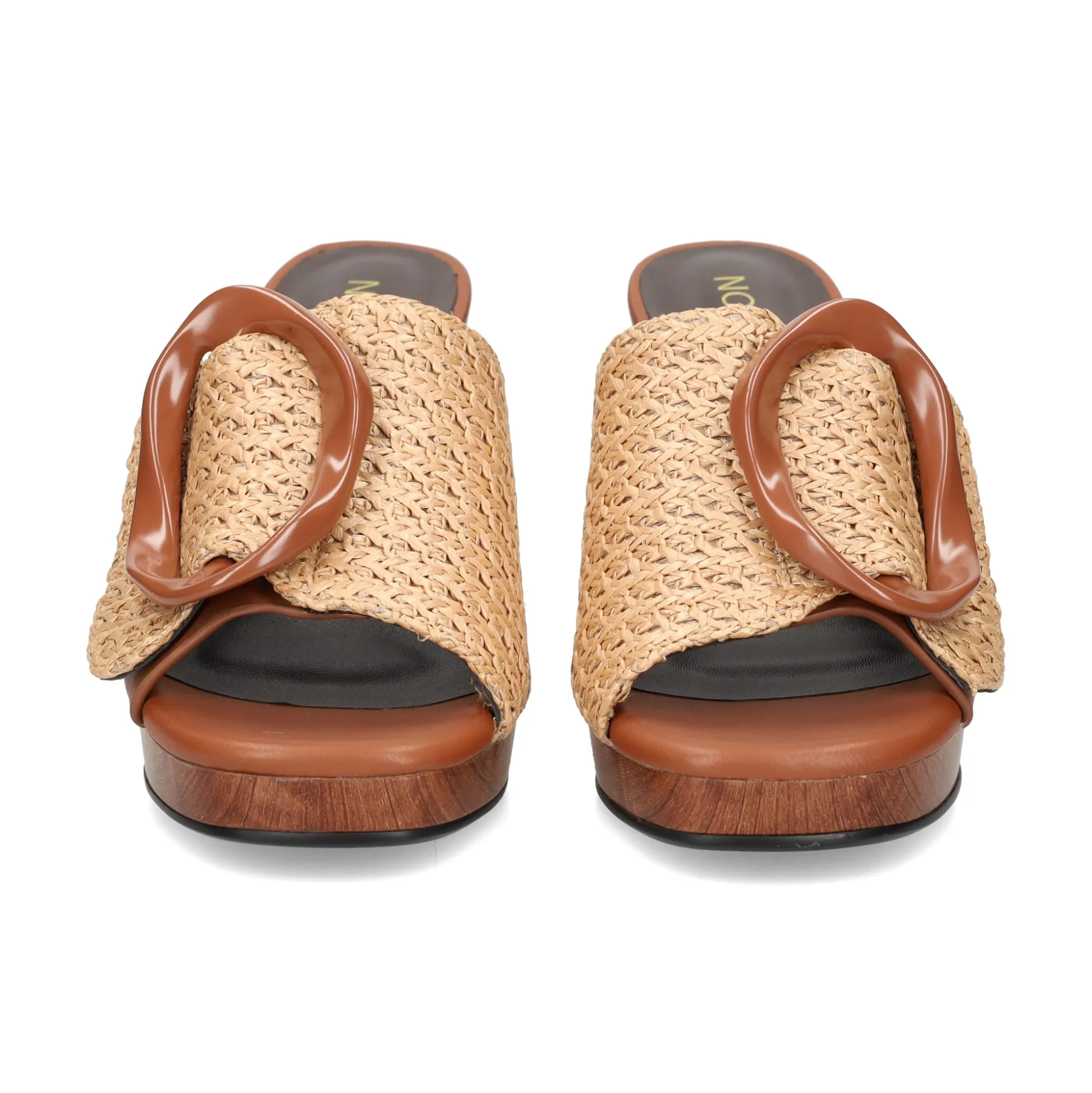 NOA HARMON Sandalias con plataforma de Mujer 009660-0007 CUERO