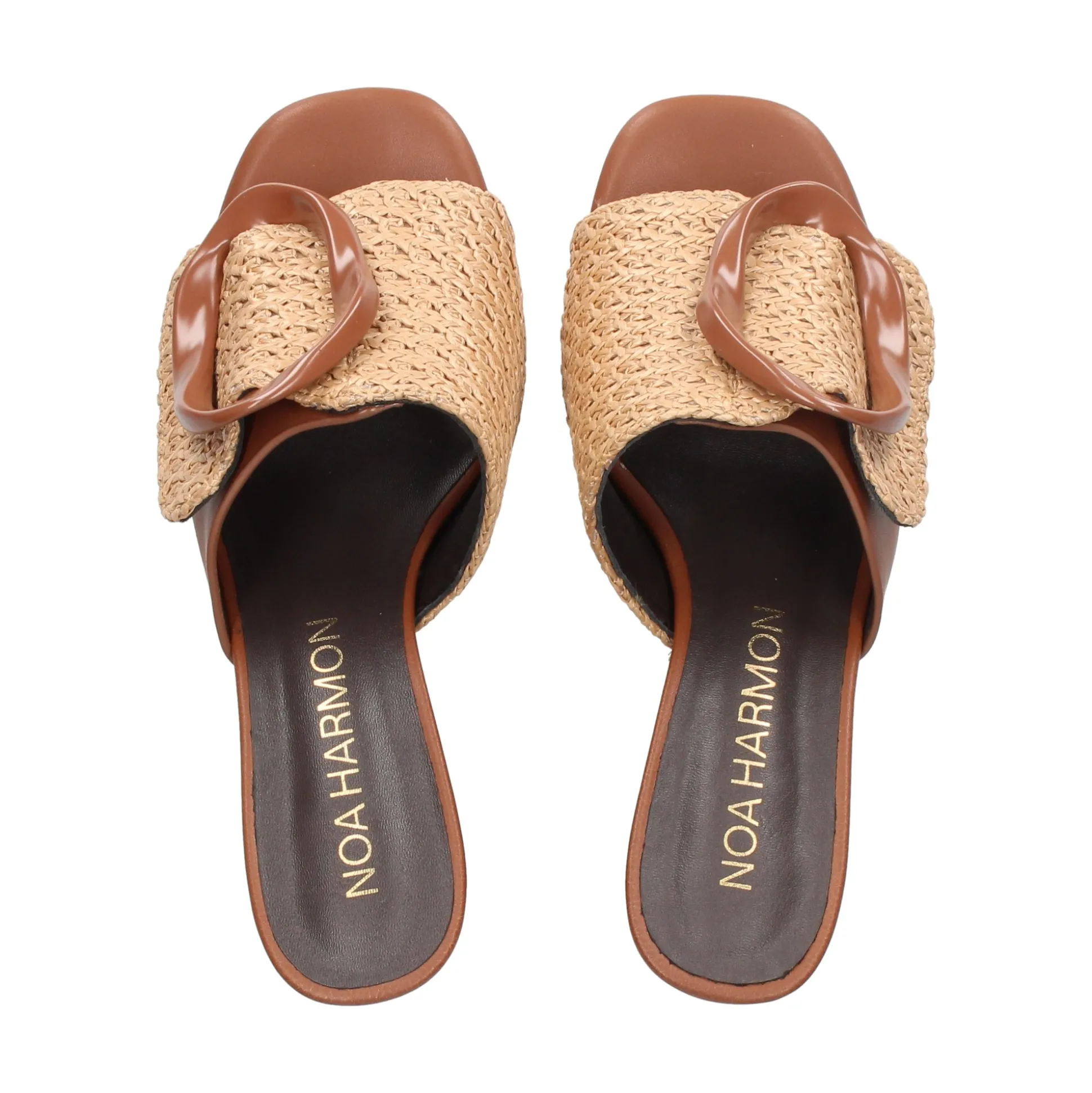 NOA HARMON Sandalias con plataforma de Mujer 009660-0007 CUERO