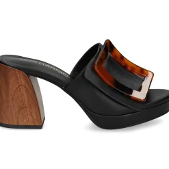 NOA HARMON Sandalias con plataforma de Mujer 008275-0006 NEGRO