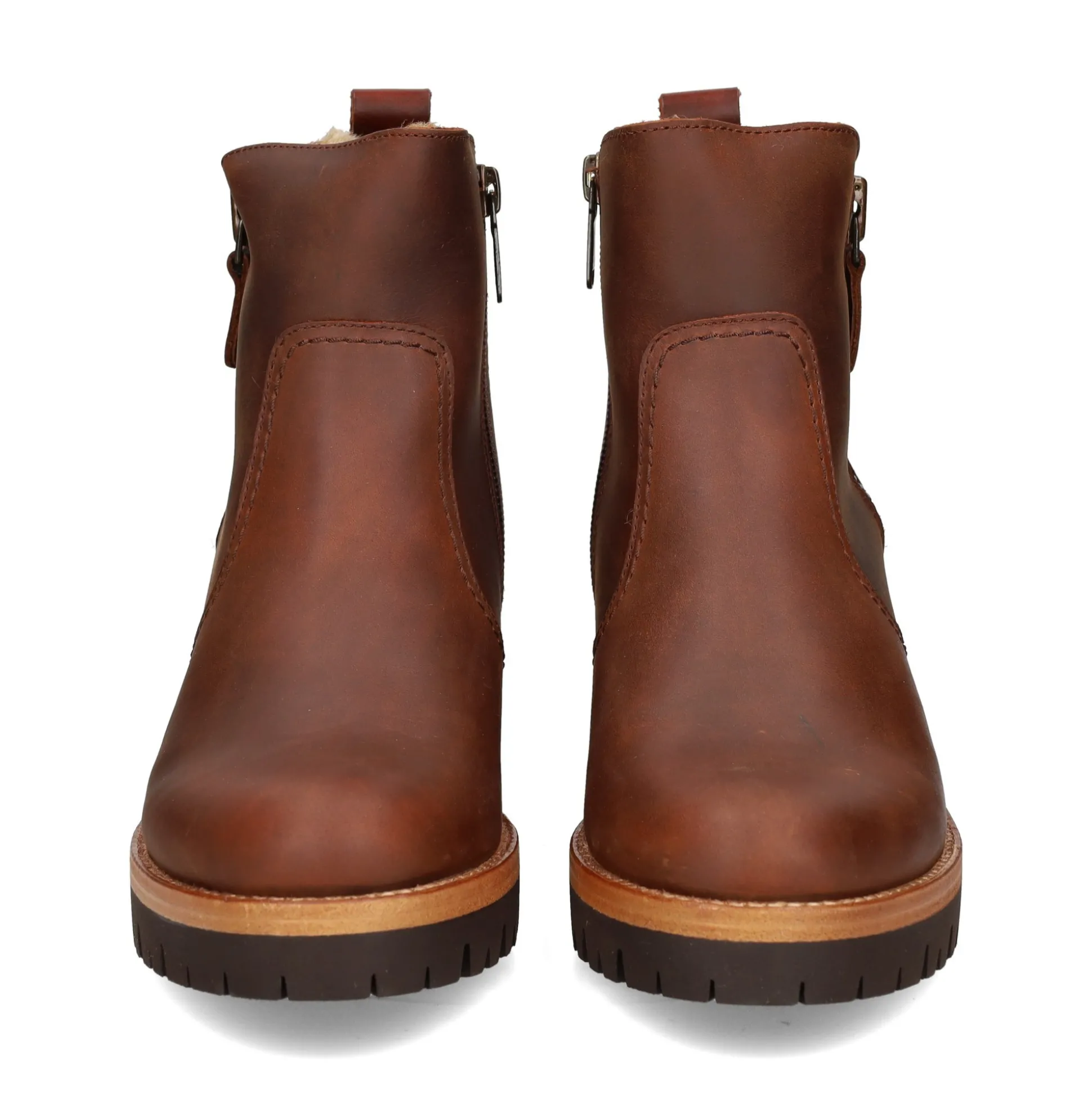 PANAMA JACK Botines con tacón de Mujer Pauline B9 CUERO