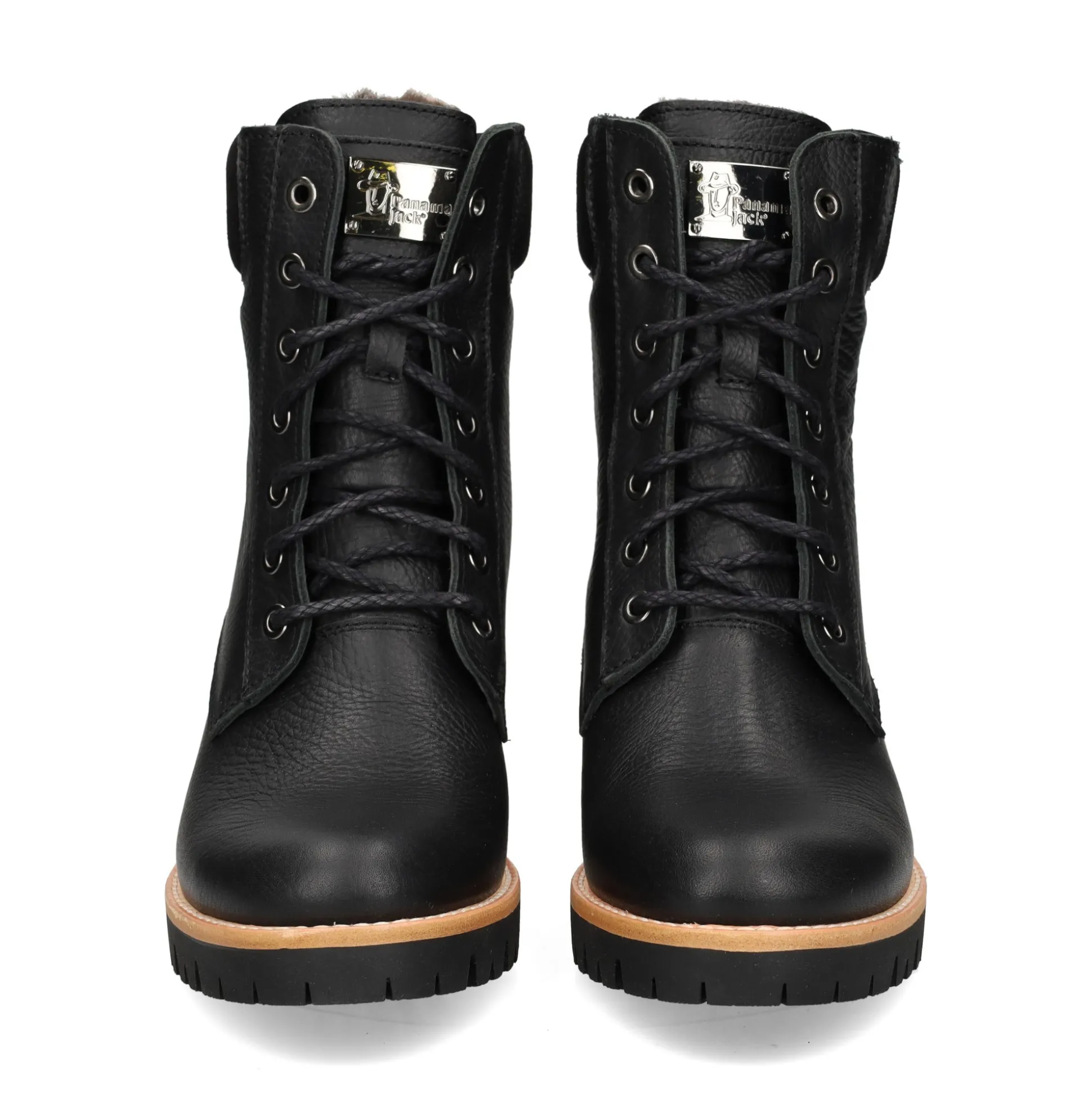 PANAMA JACK Botines con tacón de Mujer PHOEBE B17 NEGRO