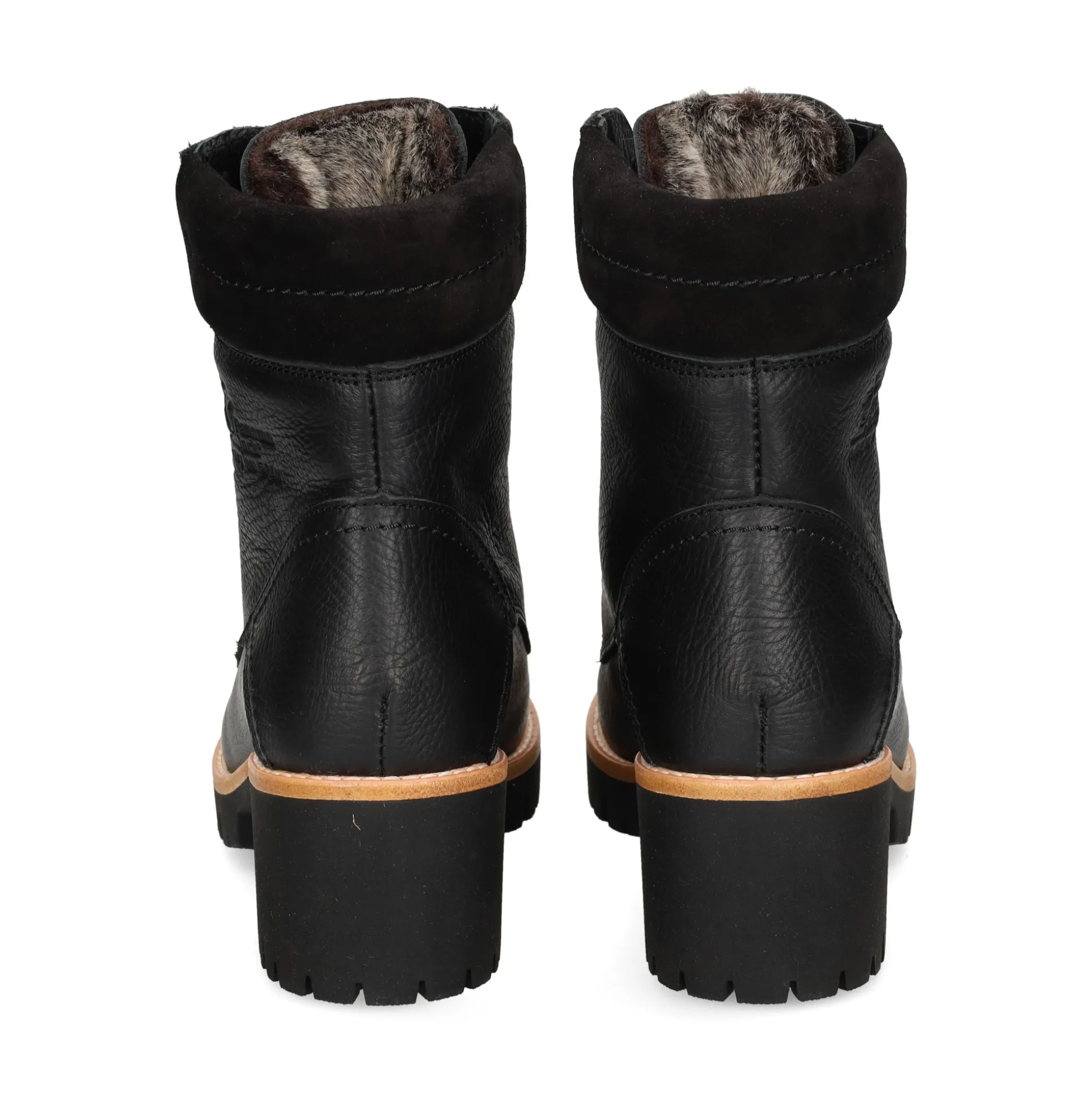 PANAMA JACK Botines con tacón de Mujer PHOEBE B17 NEGRO