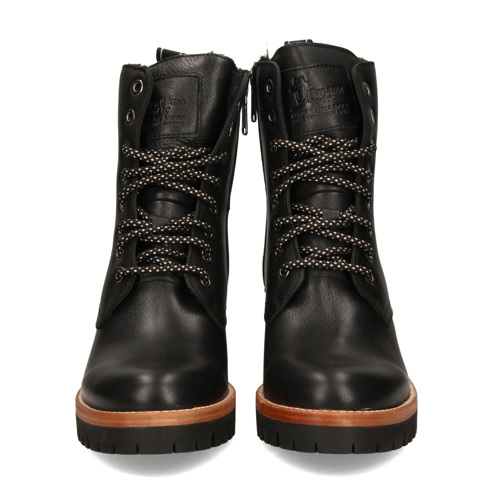 PANAMA JACK Botines con tacón de Mujer Padma B2 NEGRO