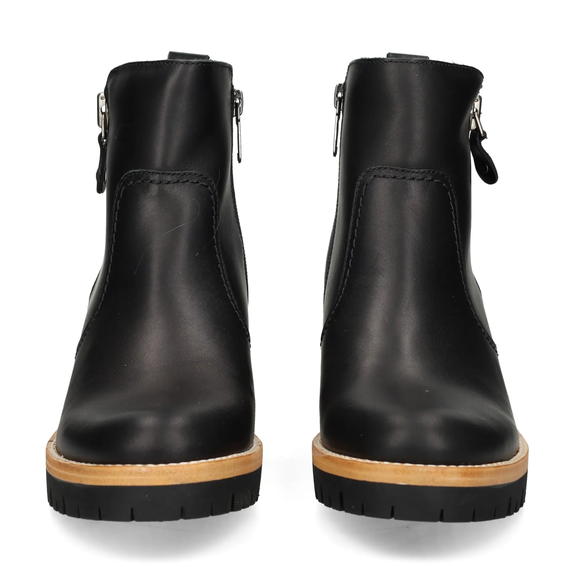 PANAMA JACK Botines con tacón de Mujer Pauline B11 NEGRO