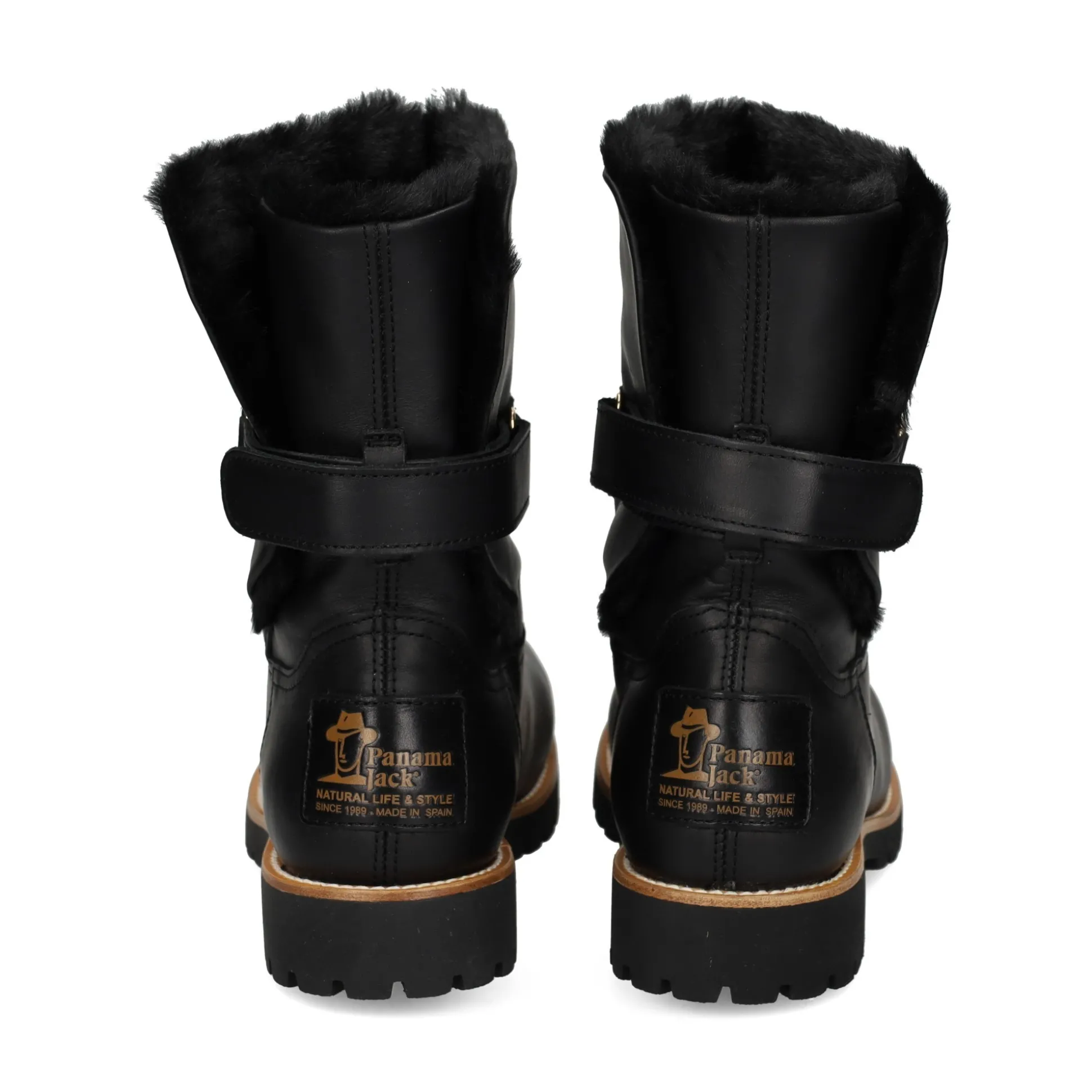 PANAMA JACK Botines planos de Mujer Felia Trav B3 Negro