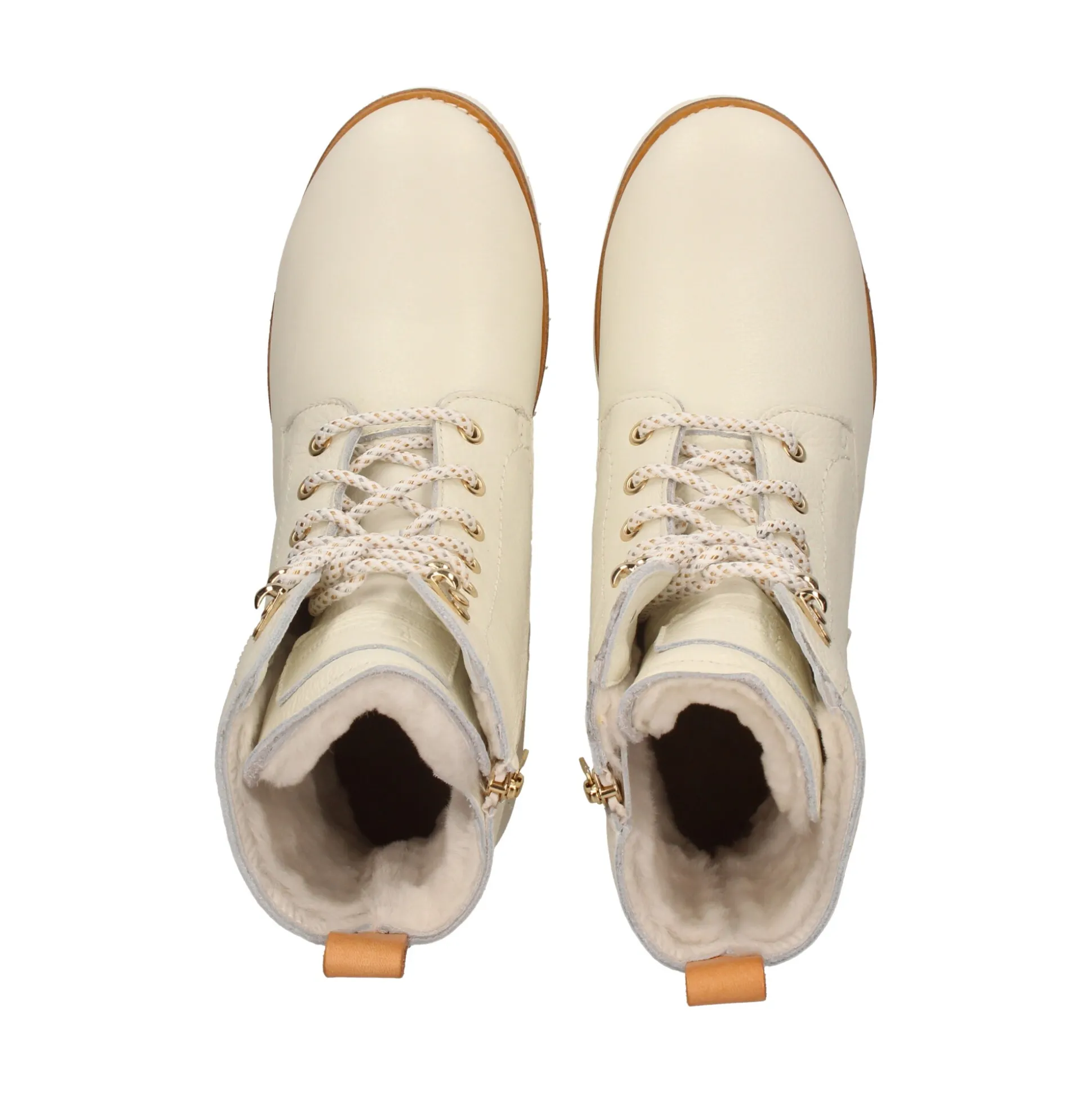 PANAMA JACK Botines planos de Mujer Fara Igloo Trav B3 Blanco