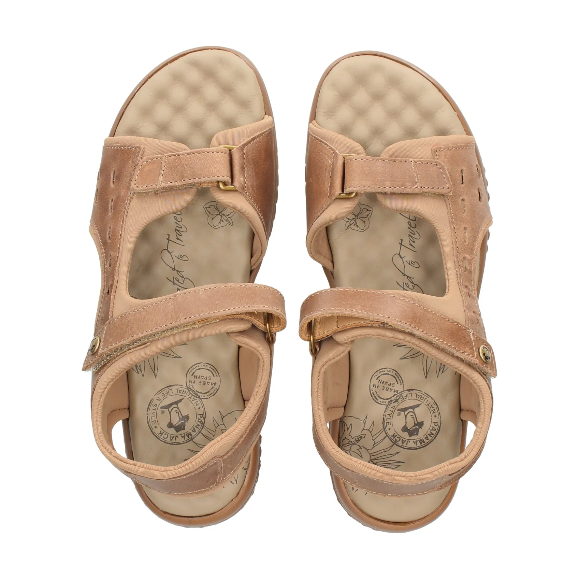 PANAMA JACK Chanclas de Mujer Nilo Basics B4 TAUPE