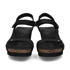 PANAMA JACK Sandalias cuña de Mujer Varel B1 NEGRO