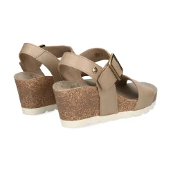 PANAMA JACK Sandalias cuña de Mujer Vega B4 TAUPE