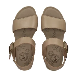 PANAMA JACK Sandalias cuña de Mujer Vega B4 TAUPE