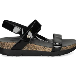 PANAMA JACK Sandalias cuña de Mujer Selma B26 NEGRO