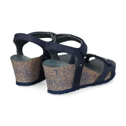 PANAMA JACK Sandalias cuña de Mujer Julia Basics B10 Marino