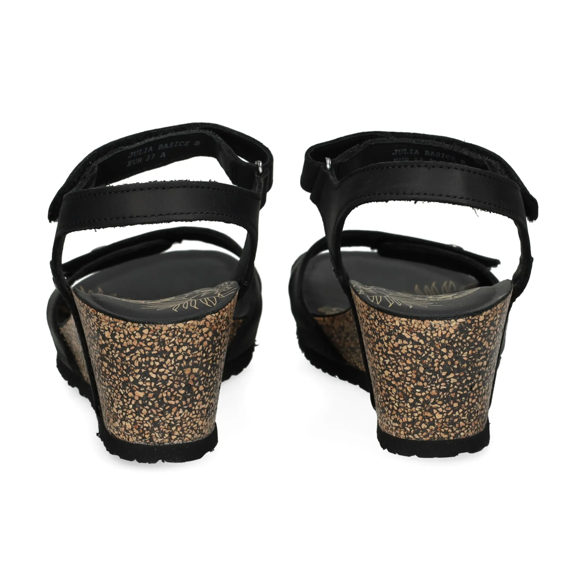 PANAMA JACK Sandalias cuña de Mujer Julia Basics B1 NEGRO