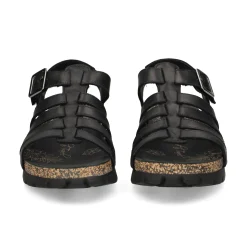 PANAMA JACK Sandalias planas de Mujer Sasha B1 NEGRO