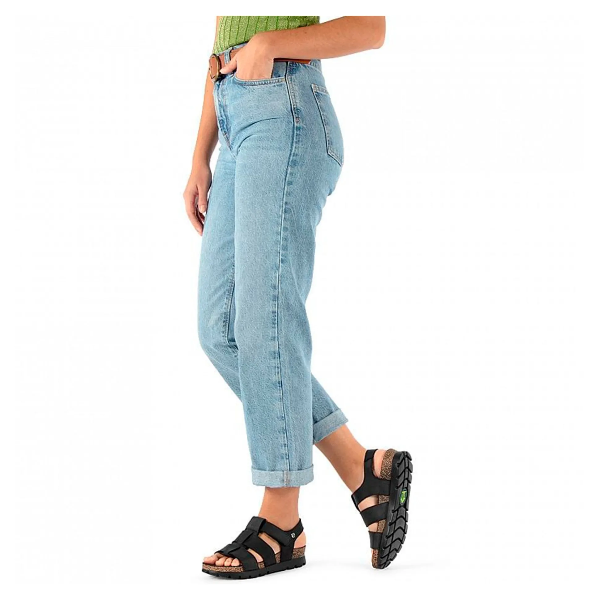 PANAMA JACK Sandalias planas de Mujer Sammy B1 NEGRO