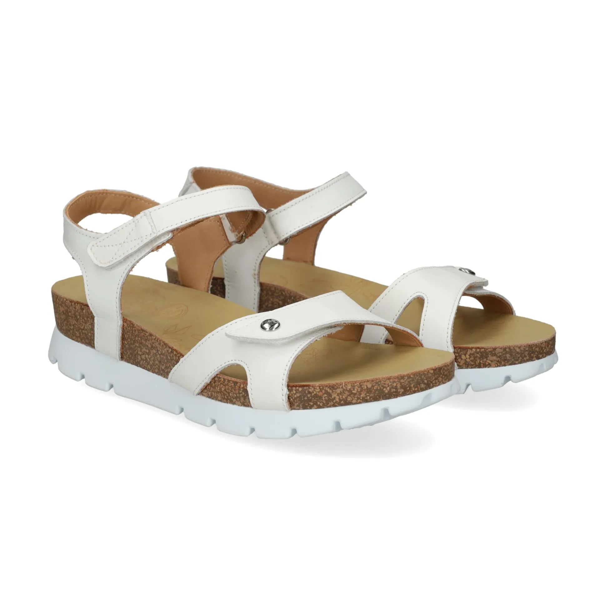 PANAMA JACK Sandalias planas de Mujer Sulia Basics B1 BLANCO