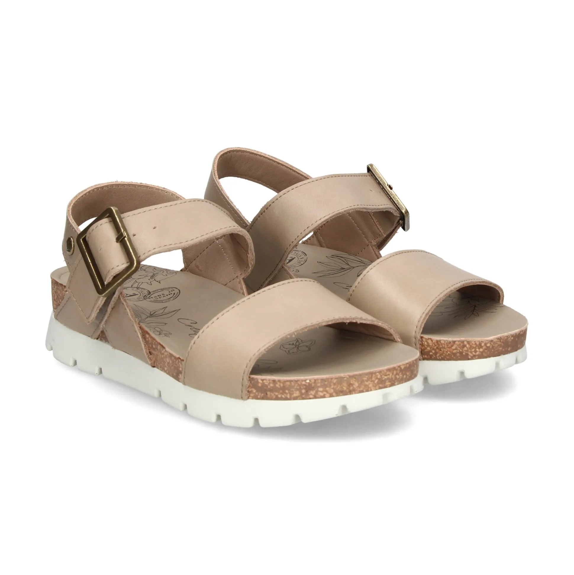 PANAMA JACK Sandalias planas de Mujer Sandy B3 TAUPE