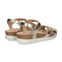 PANAMA JACK Sandalias planas de Mujer Sulia Shine B3 Oro