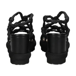 PATRIZIA BONFANTI Sandalias cuña de Mujer NARA SUN NERO