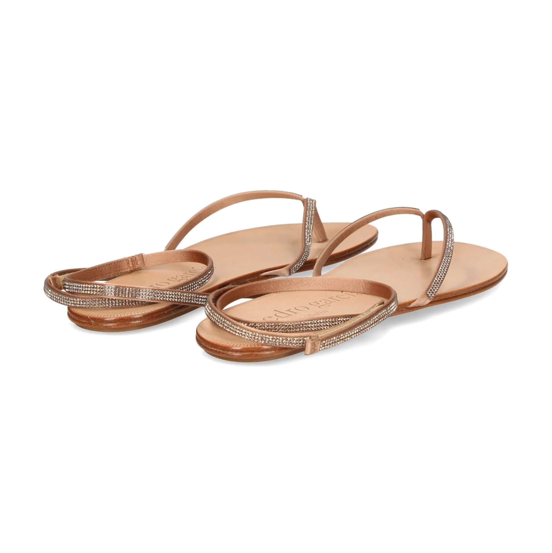PEDRO GARCIA Sandalias planas de Mujer PEACHY CAMEL