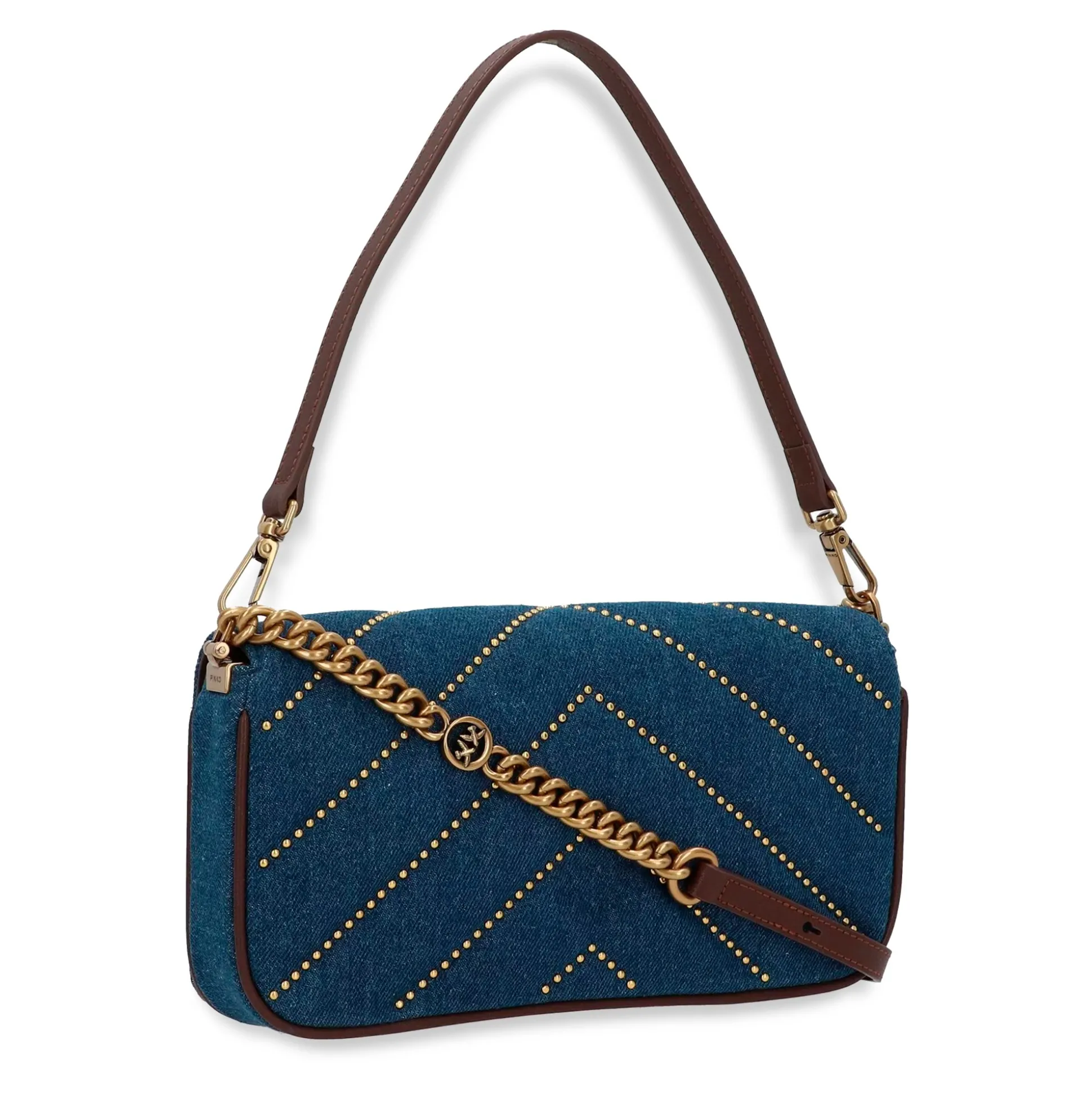 PINKO Bolsos 100068 DN4Q DENIM BLU