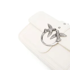 PINKO Bolsos 100061 Z14O BIANCO/SIL