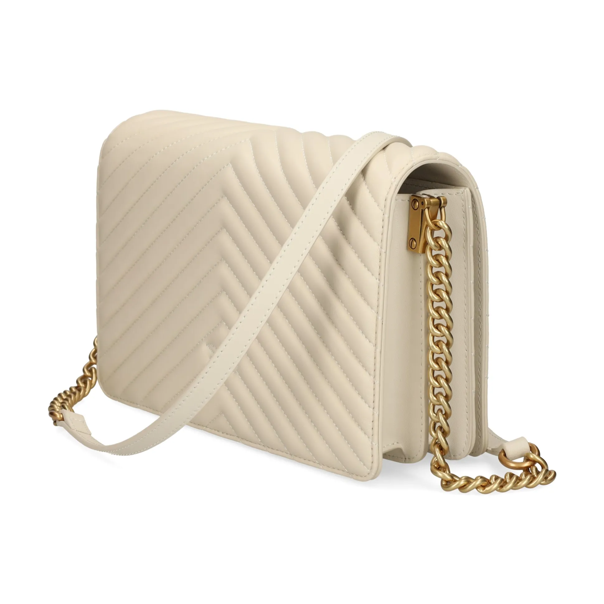 PINKO Bolsos 100063 Z14Q BIANCO/GOL