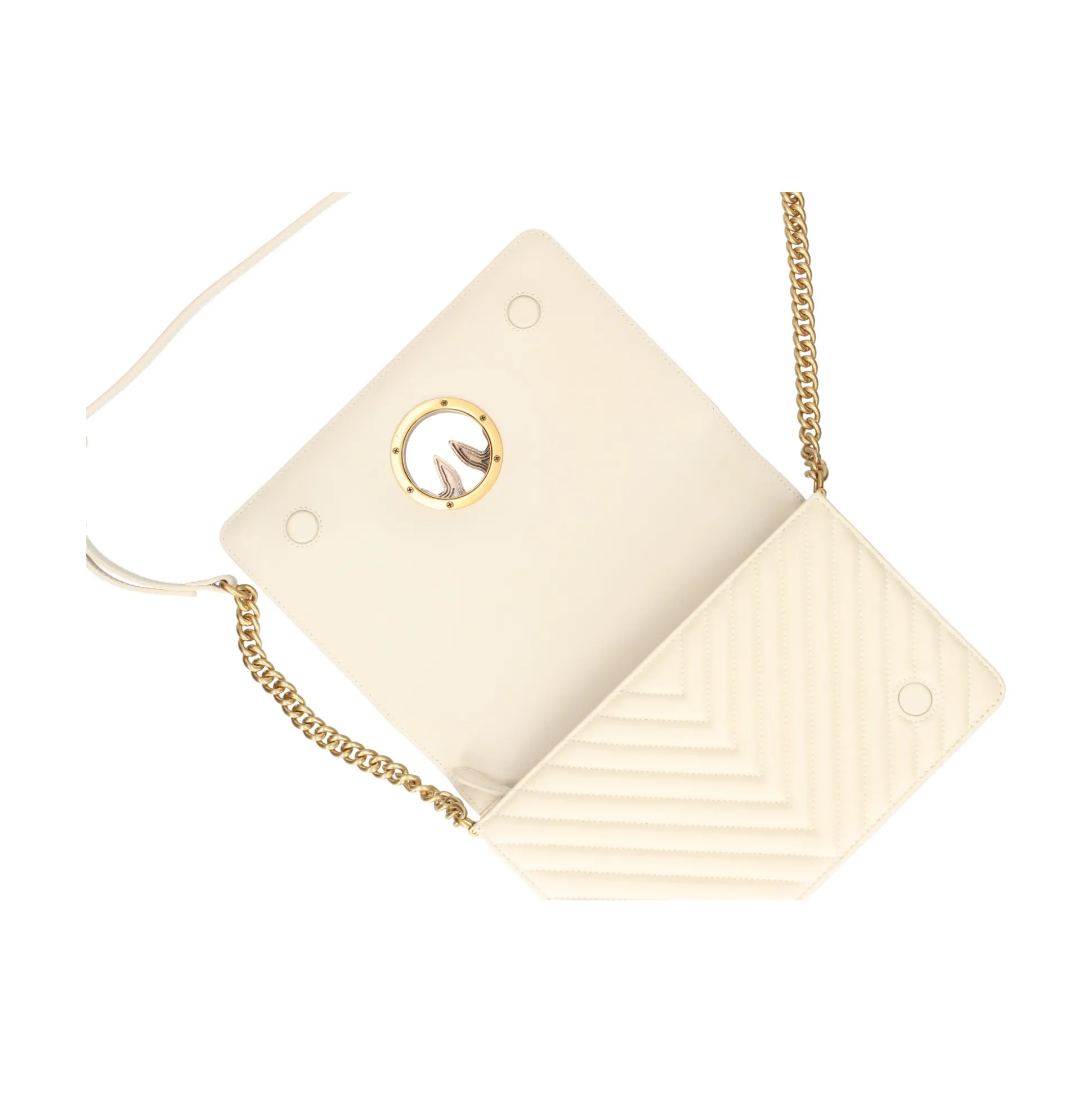 PINKO Bolsos 100063 Z14Q BIANCO/GOL