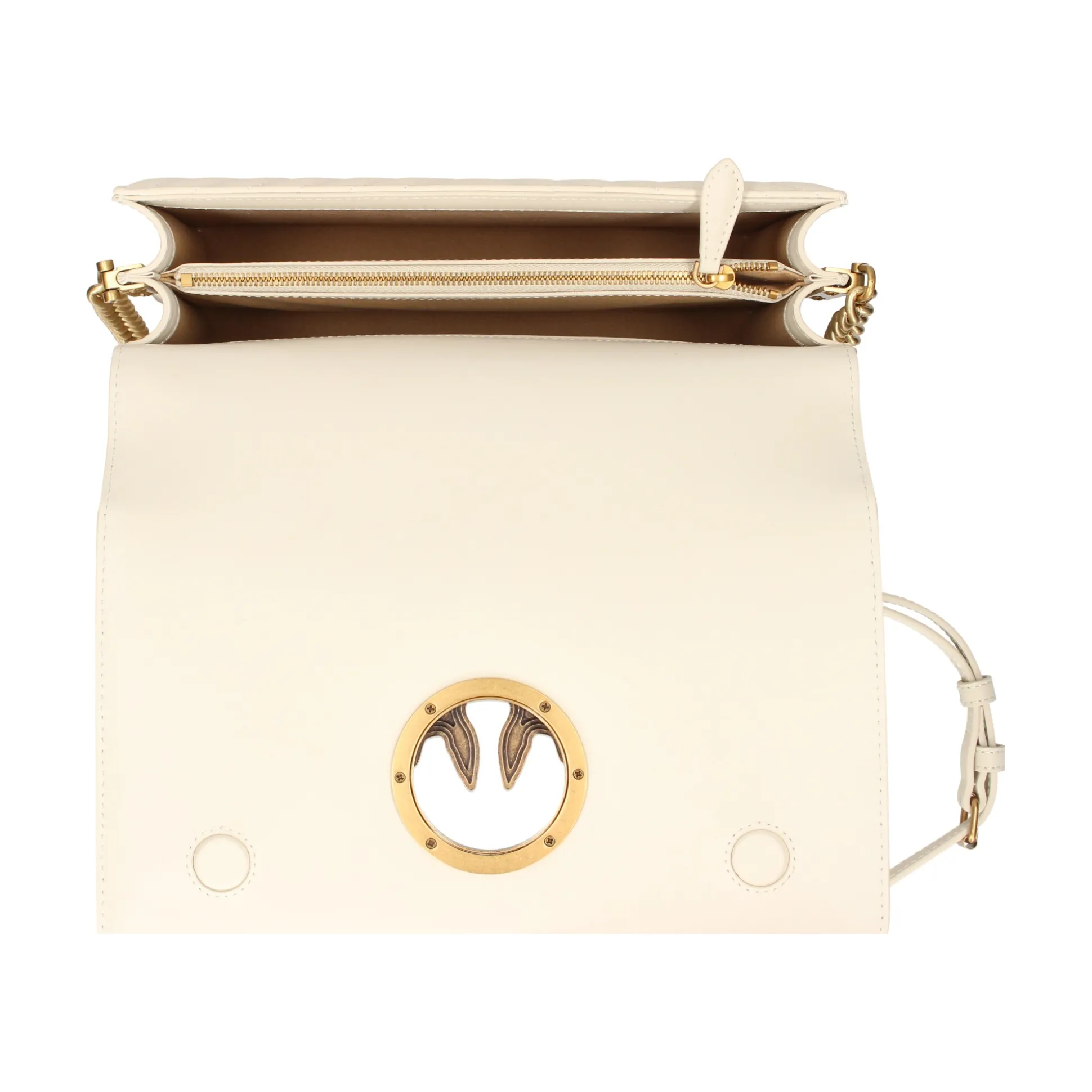 PINKO Bolsos 100063 Z14Q BIANCO/GOL